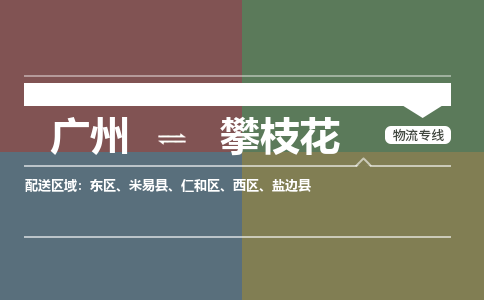 廣州到攀枝花電商物流配送-廣州到攀枝花物流招標(biāo)專線-代發(fā)快遞城市配送等服務(wù)