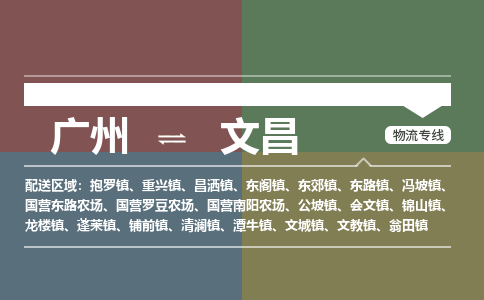 廣州到文昌電商物流配送-廣州到文昌物流招標(biāo)專線-代發(fā)快遞城市配送等服務(wù)