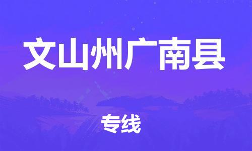 廣州到文山州廣南縣電動(dòng)車(chē)行李托運(yùn)|廣州到文山州廣南縣摩托車(chē)郵寄物流到家