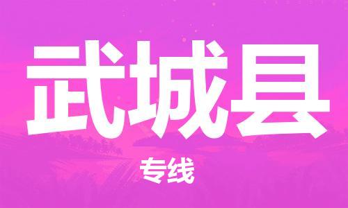 新豐縣到武城縣物流公司-新豐縣到武城縣專線回程車運輸