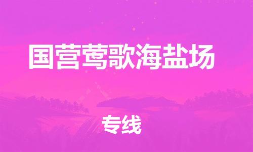 新豐縣到國營(yíng)鶯歌海鹽場(chǎng)物流公司-新豐縣至國營(yíng)鶯歌海鹽場(chǎng)專線-提供全新服務(wù)理念