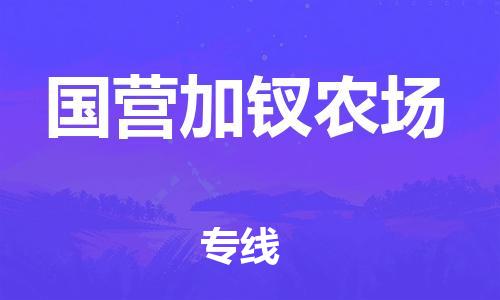 新豐縣到國營加釵農(nóng)場物流公司-貨運(yùn)更快捷新豐縣至國營加釵農(nóng)場專線
