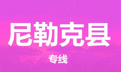 新豐縣到尼勒克縣物流公司-安全、可靠的物流服務(wù)新豐縣至尼勒克縣專線